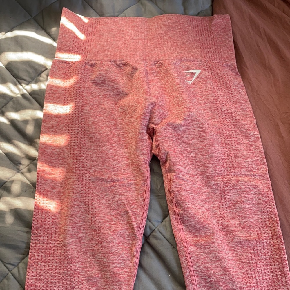 Pink Gymshark vital seamless leggings size small